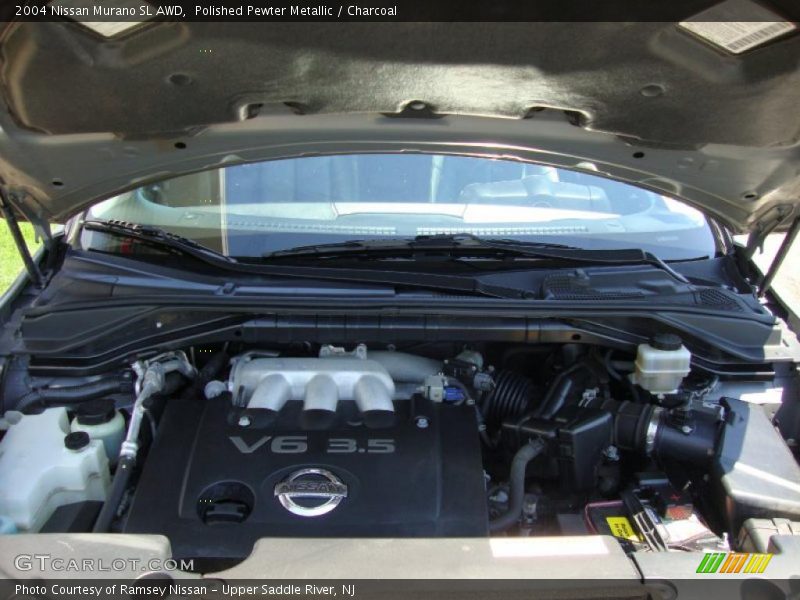 Polished Pewter Metallic / Charcoal 2004 Nissan Murano SL AWD