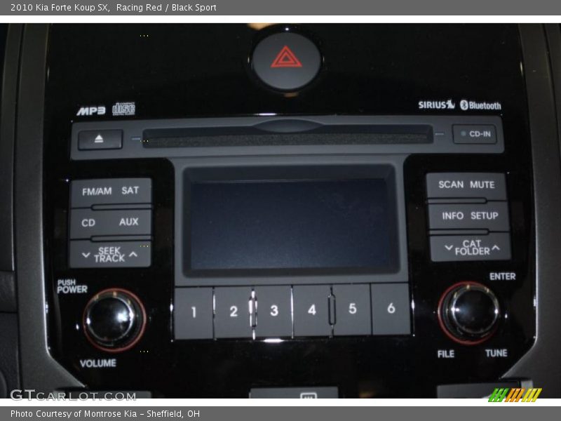Racing Red / Black Sport 2010 Kia Forte Koup SX