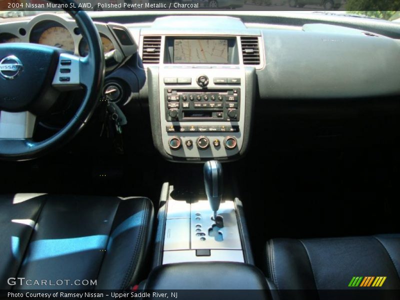Polished Pewter Metallic / Charcoal 2004 Nissan Murano SL AWD