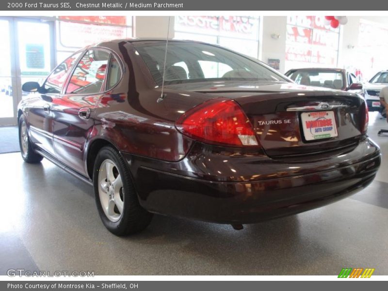 Chestnut Metallic / Medium Parchment 2000 Ford Taurus SES
