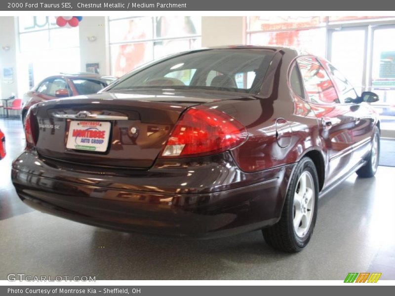 Chestnut Metallic / Medium Parchment 2000 Ford Taurus SES
