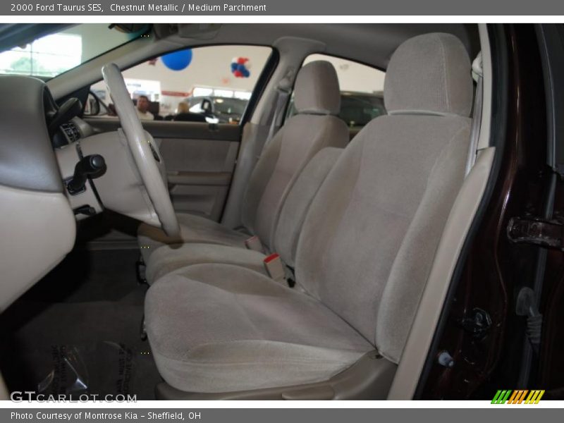 Chestnut Metallic / Medium Parchment 2000 Ford Taurus SES