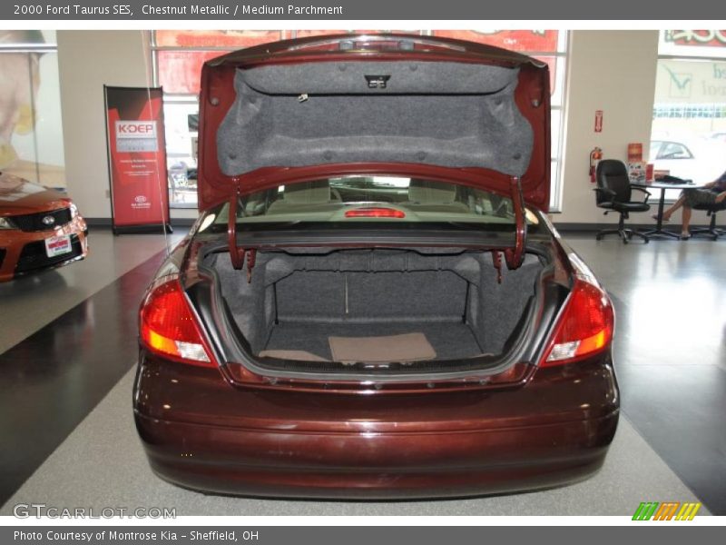 Chestnut Metallic / Medium Parchment 2000 Ford Taurus SES