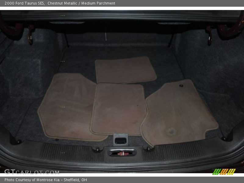 Chestnut Metallic / Medium Parchment 2000 Ford Taurus SES