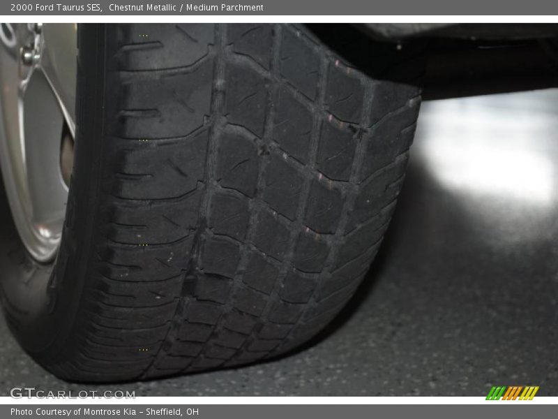 Chestnut Metallic / Medium Parchment 2000 Ford Taurus SES