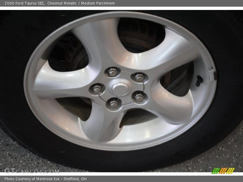 Chestnut Metallic / Medium Parchment 2000 Ford Taurus SES