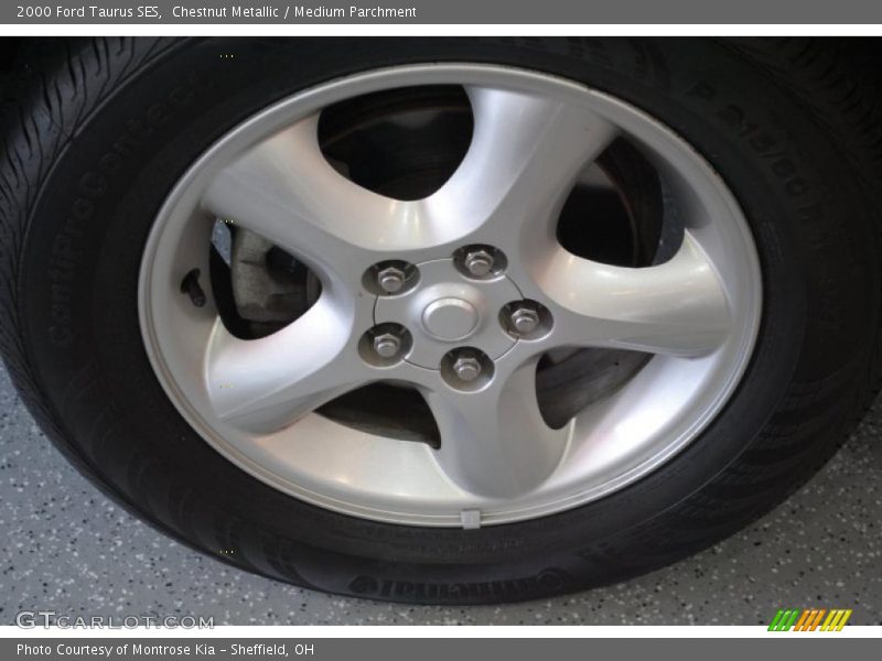 Chestnut Metallic / Medium Parchment 2000 Ford Taurus SES