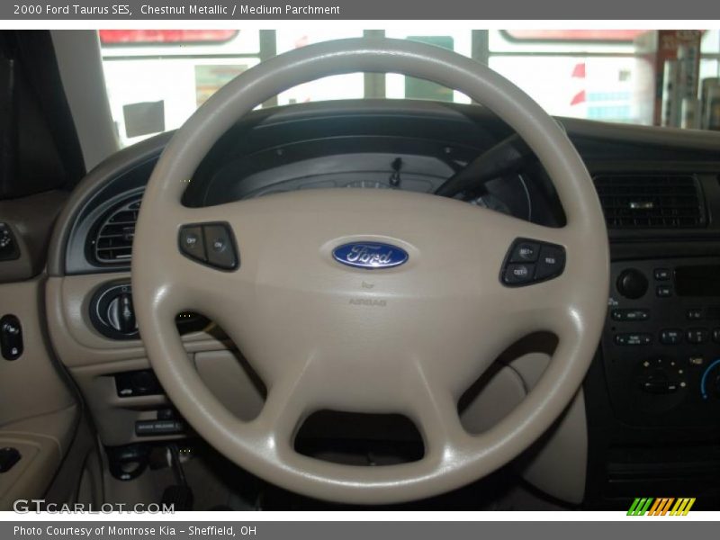 Chestnut Metallic / Medium Parchment 2000 Ford Taurus SES