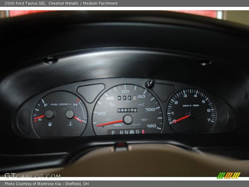 Chestnut Metallic / Medium Parchment 2000 Ford Taurus SES