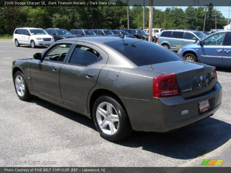 Dark Titanium Metallic / Dark Slate Gray 2008 Dodge Charger SE