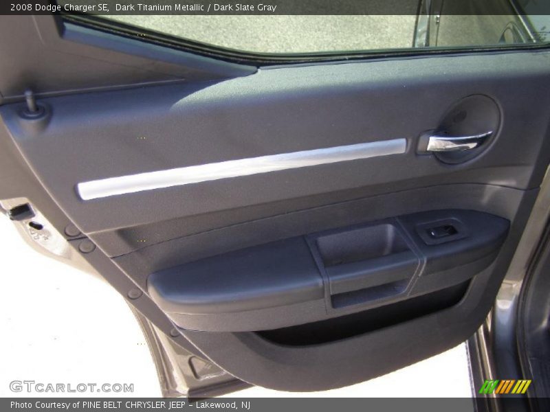 Dark Titanium Metallic / Dark Slate Gray 2008 Dodge Charger SE