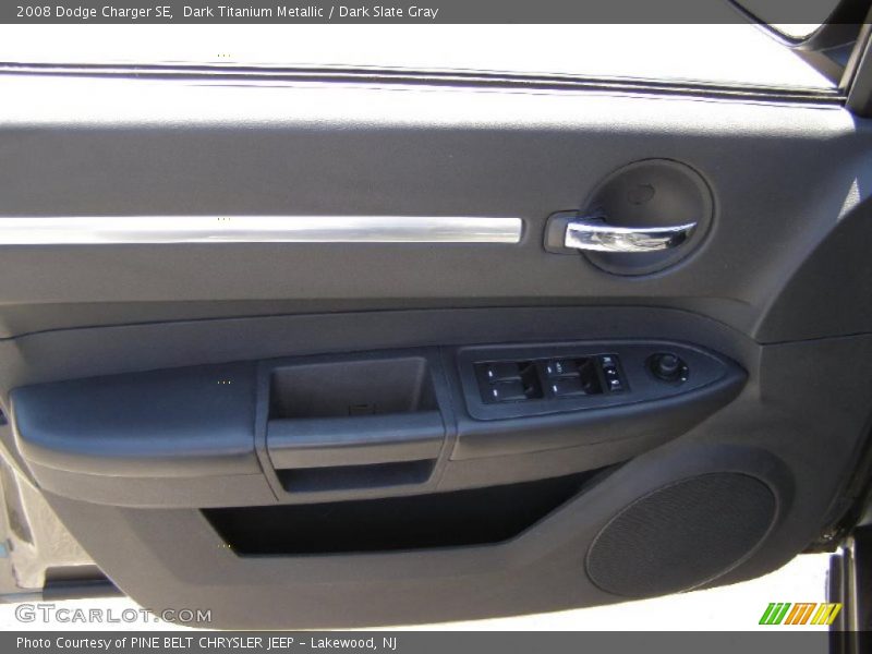 Dark Titanium Metallic / Dark Slate Gray 2008 Dodge Charger SE