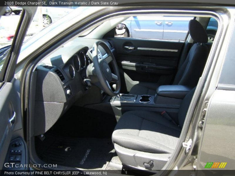 Dark Titanium Metallic / Dark Slate Gray 2008 Dodge Charger SE