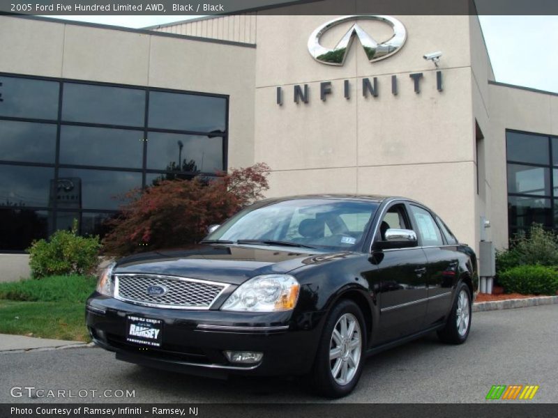 Black / Black 2005 Ford Five Hundred Limited AWD