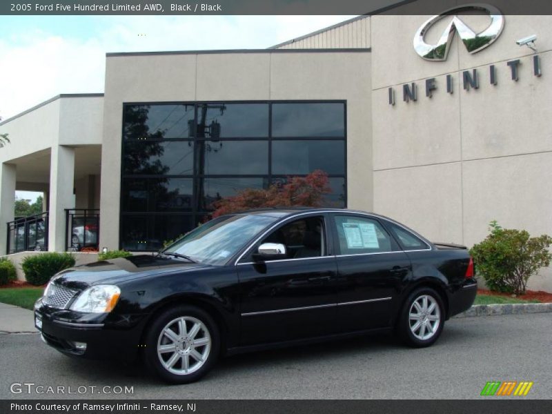 Black / Black 2005 Ford Five Hundred Limited AWD