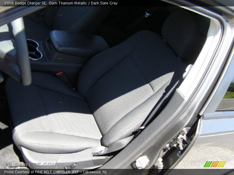 Dark Titanium Metallic / Dark Slate Gray 2008 Dodge Charger SE