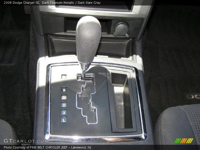 Dark Titanium Metallic / Dark Slate Gray 2008 Dodge Charger SE