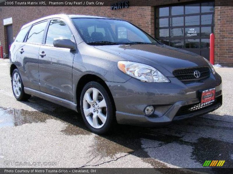 Phantom Gray Pearl / Dark Gray 2006 Toyota Matrix XRS