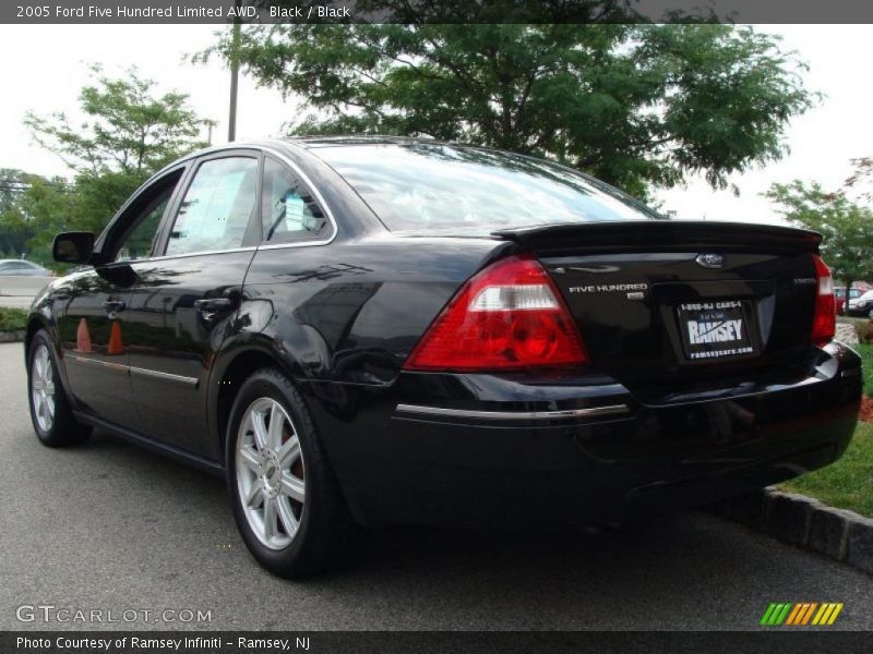 Black / Black 2005 Ford Five Hundred Limited AWD