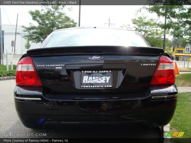 Black / Black 2005 Ford Five Hundred Limited AWD
