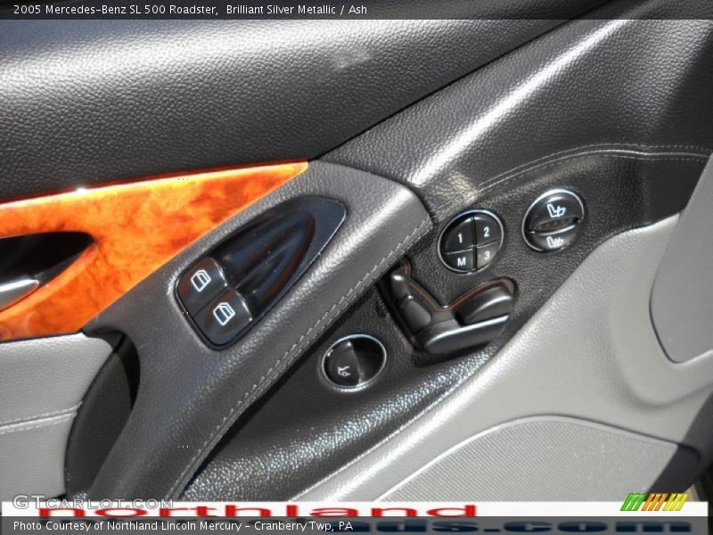 Brilliant Silver Metallic / Ash 2005 Mercedes-Benz SL 500 Roadster