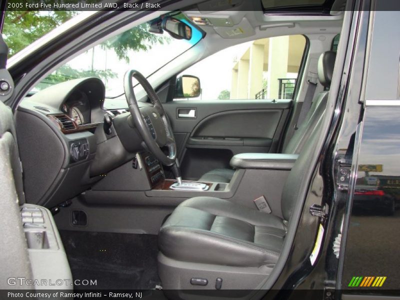 Black / Black 2005 Ford Five Hundred Limited AWD