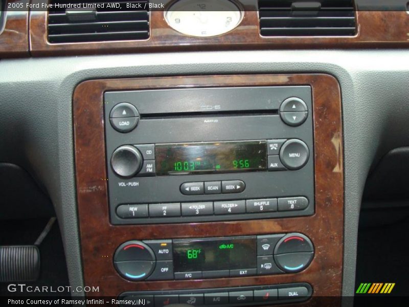 Black / Black 2005 Ford Five Hundred Limited AWD
