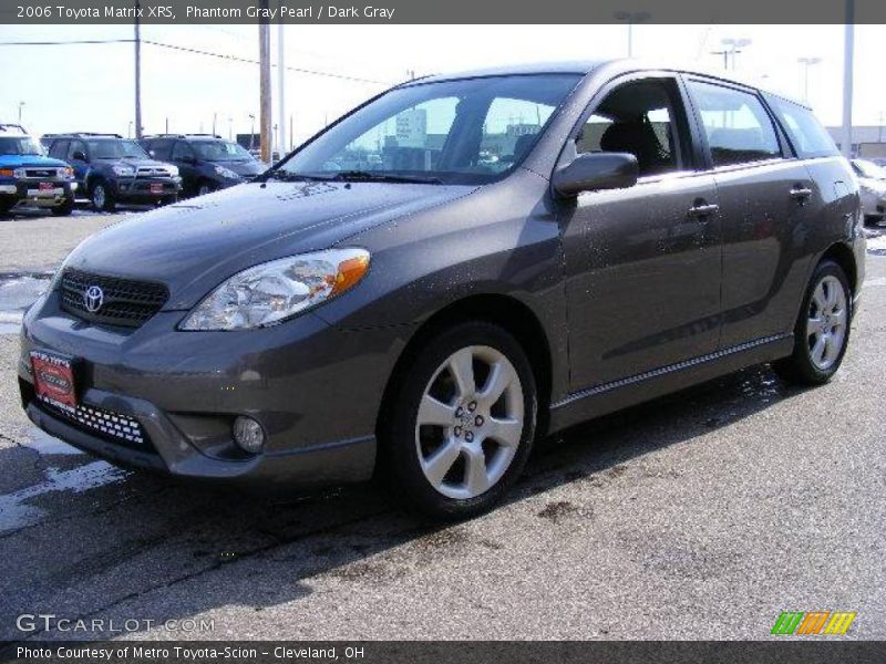 Phantom Gray Pearl / Dark Gray 2006 Toyota Matrix XRS