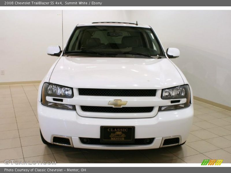 Summit White / Ebony 2008 Chevrolet TrailBlazer SS 4x4