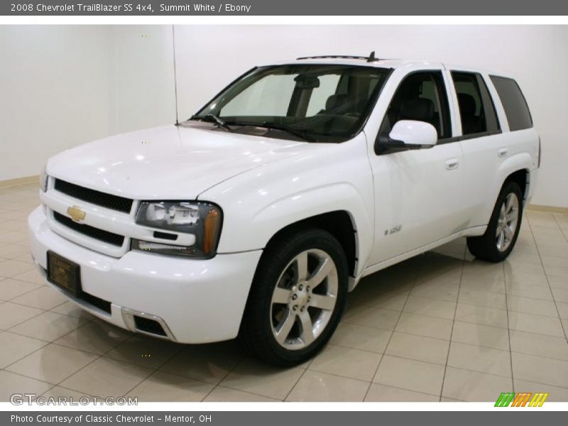 Summit White / Ebony 2008 Chevrolet TrailBlazer SS 4x4