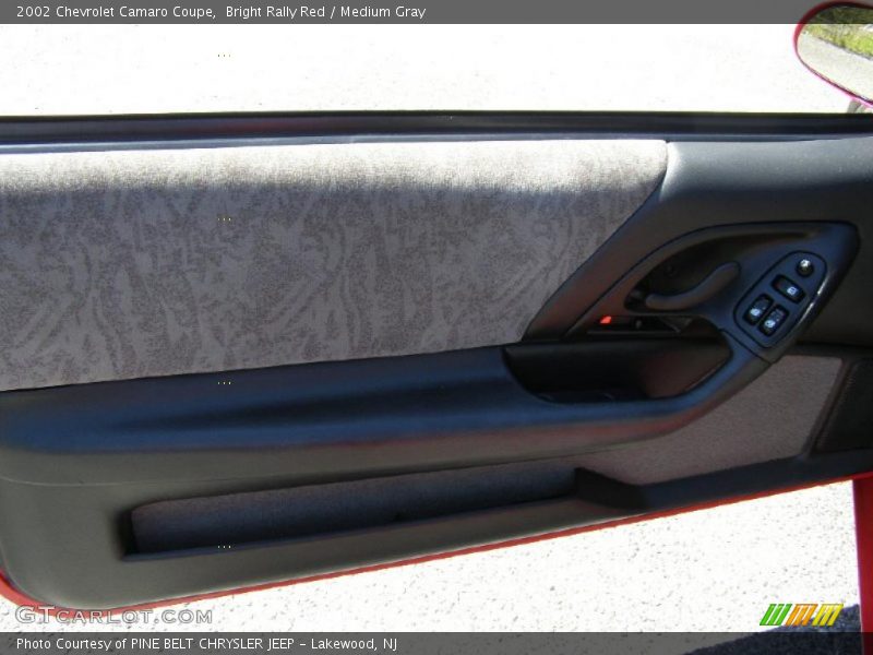 Bright Rally Red / Medium Gray 2002 Chevrolet Camaro Coupe