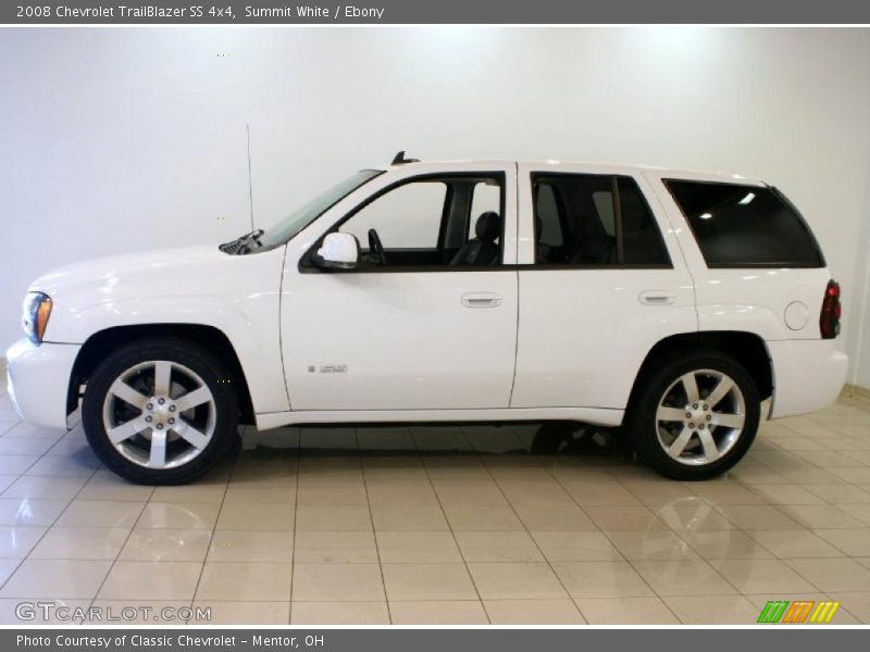 Summit White / Ebony 2008 Chevrolet TrailBlazer SS 4x4