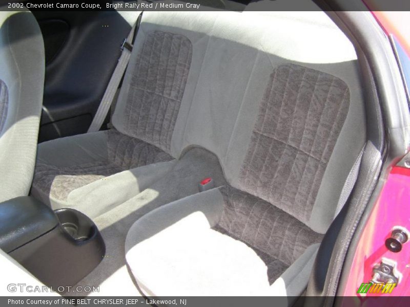 Bright Rally Red / Medium Gray 2002 Chevrolet Camaro Coupe