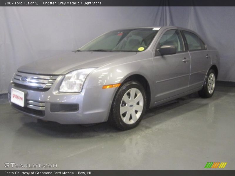 Tungsten Grey Metallic / Light Stone 2007 Ford Fusion S