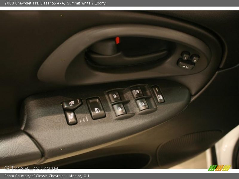 Summit White / Ebony 2008 Chevrolet TrailBlazer SS 4x4