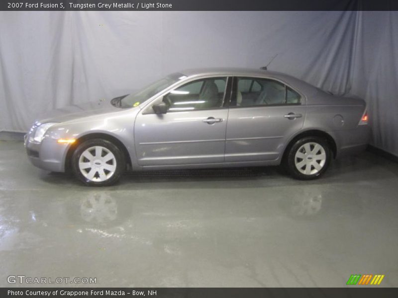 Tungsten Grey Metallic / Light Stone 2007 Ford Fusion S