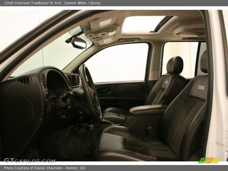 Summit White / Ebony 2008 Chevrolet TrailBlazer SS 4x4