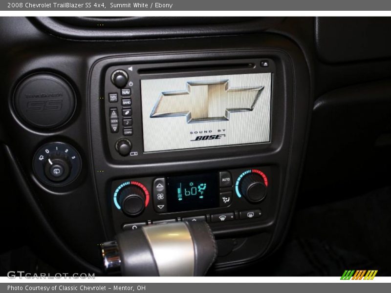 Summit White / Ebony 2008 Chevrolet TrailBlazer SS 4x4