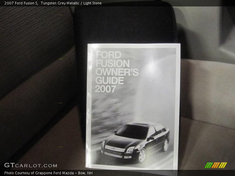 Tungsten Grey Metallic / Light Stone 2007 Ford Fusion S