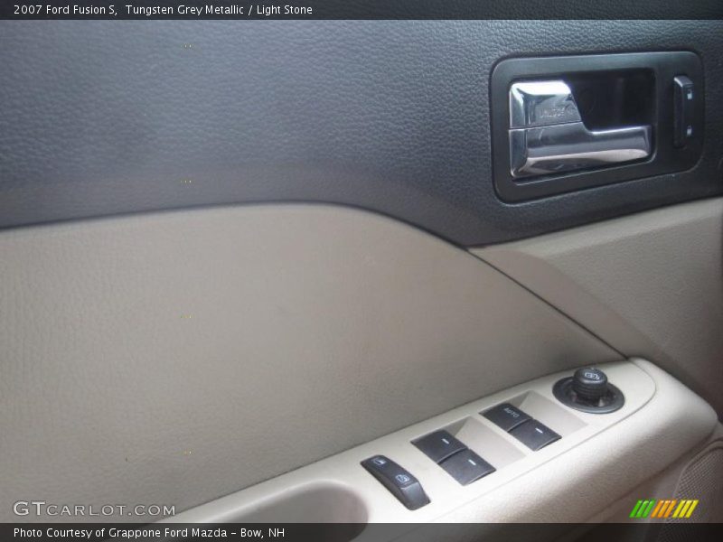 Tungsten Grey Metallic / Light Stone 2007 Ford Fusion S