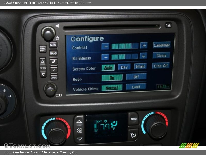 Summit White / Ebony 2008 Chevrolet TrailBlazer SS 4x4