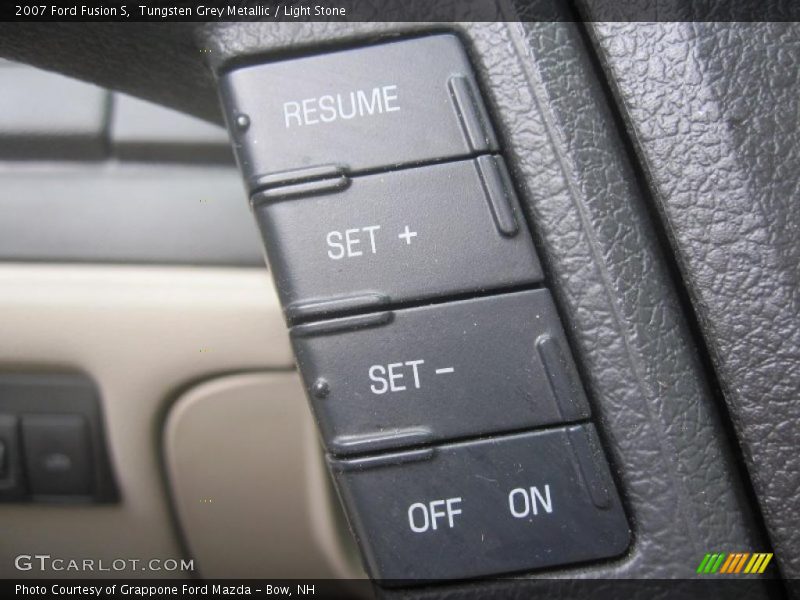 Tungsten Grey Metallic / Light Stone 2007 Ford Fusion S