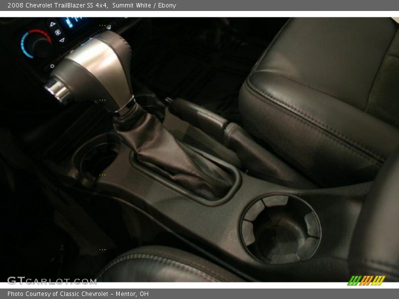 Summit White / Ebony 2008 Chevrolet TrailBlazer SS 4x4