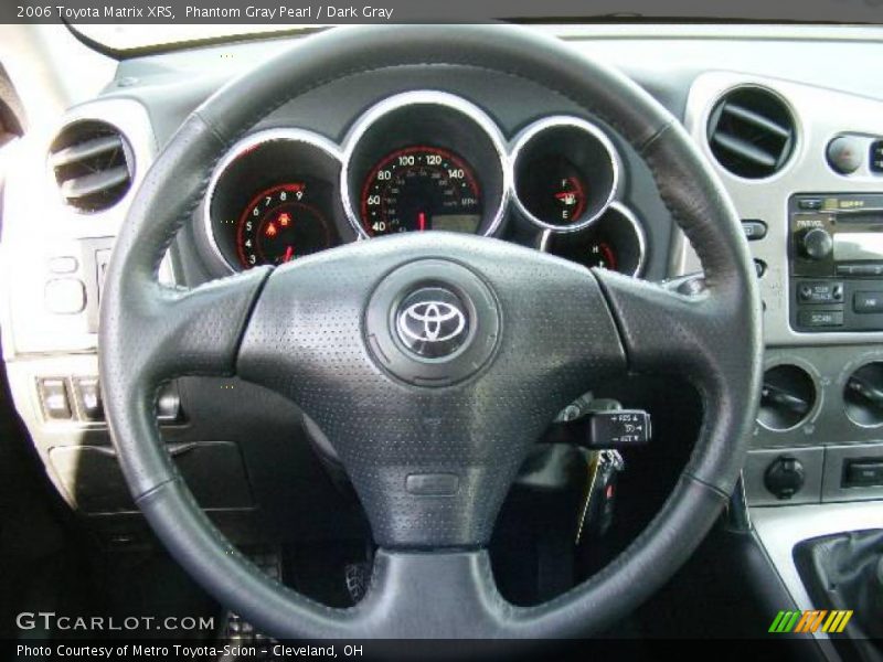 Phantom Gray Pearl / Dark Gray 2006 Toyota Matrix XRS