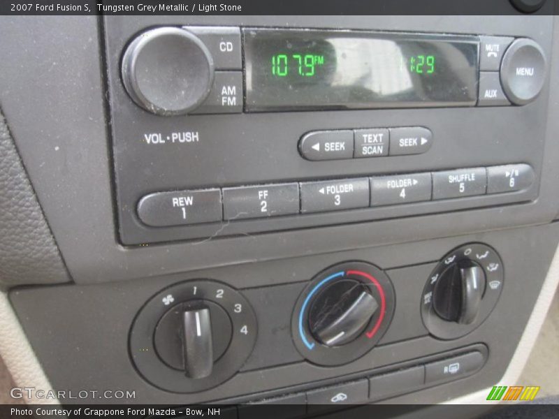 Tungsten Grey Metallic / Light Stone 2007 Ford Fusion S