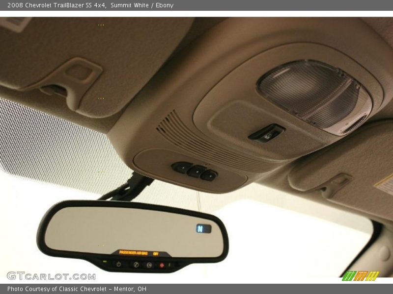 Summit White / Ebony 2008 Chevrolet TrailBlazer SS 4x4