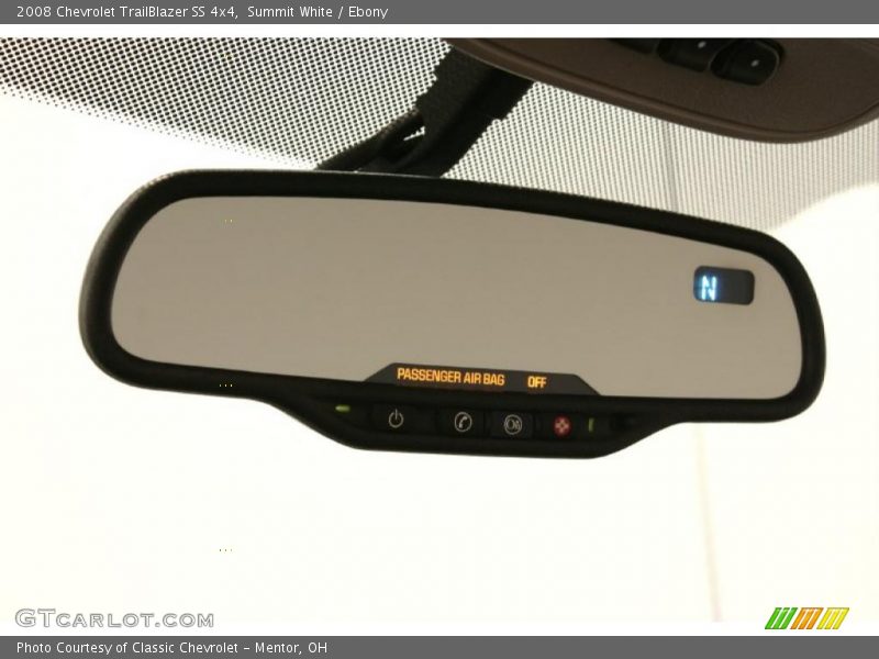 Summit White / Ebony 2008 Chevrolet TrailBlazer SS 4x4