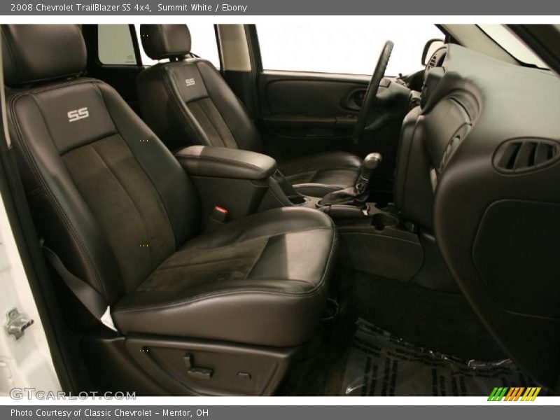 Summit White / Ebony 2008 Chevrolet TrailBlazer SS 4x4