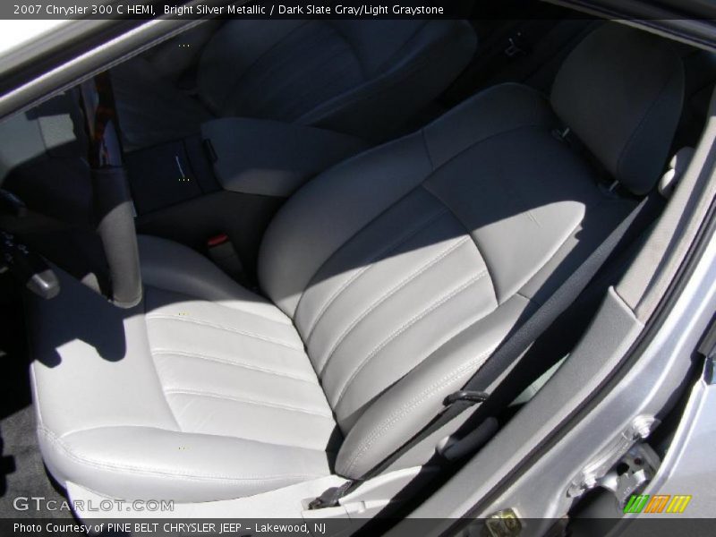 Bright Silver Metallic / Dark Slate Gray/Light Graystone 2007 Chrysler 300 C HEMI