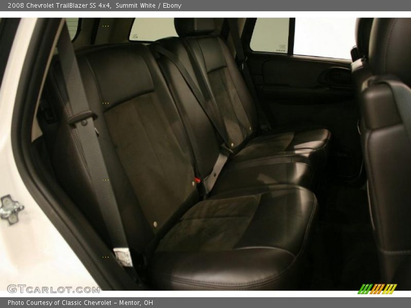 Summit White / Ebony 2008 Chevrolet TrailBlazer SS 4x4